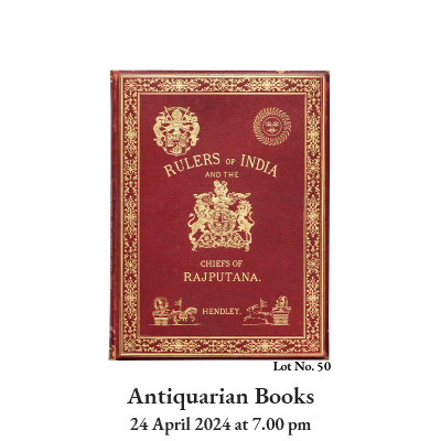 Online Auction of Antiquarian Books