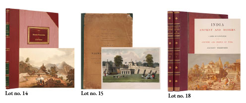 Important Antiquarian & Large Plate Books<br>Including<br>Early Printed Books & Voyages to India
