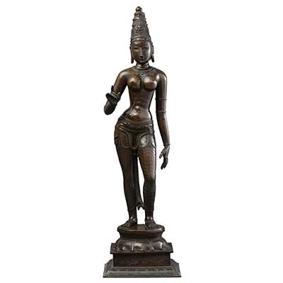 Bronze Sculpture of a Apsara