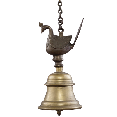 Bell with bird