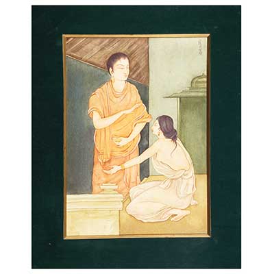  Buddha with his Wife