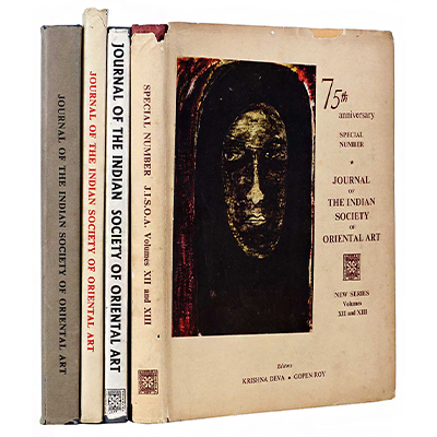 A Group of Four books of Journal of the Indian society of art ( 1981 to 83, 1991 to 93, 95 to 95, 95 to 97)