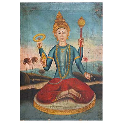 Dutch Bengal Portrait  Vishnu