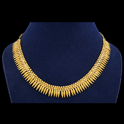 Pichimottu Mala South Indian Gold Necklace