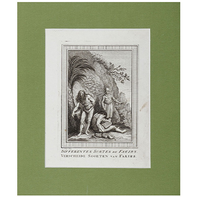 A group of eight 18th-century prints