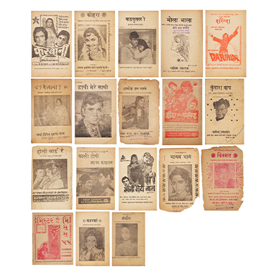 Collection of Eighteen Synopsis Booklets