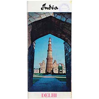 Delhi Travel Brochure with Map