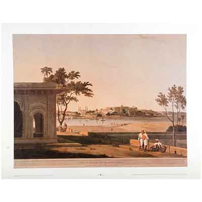 View of Mathura on The River Jumna