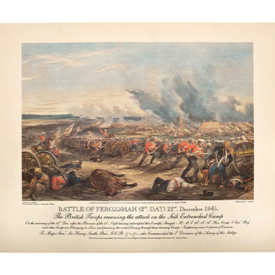 The Battle of Ferozshah (2nd day). 22nd December 1845