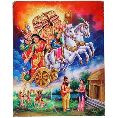 Sita Haran, Hand Painted 