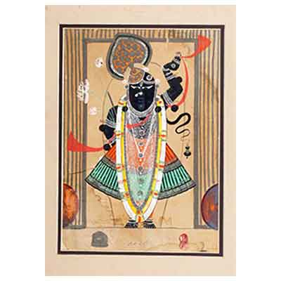 Original Water Color Painting from Nathdwara