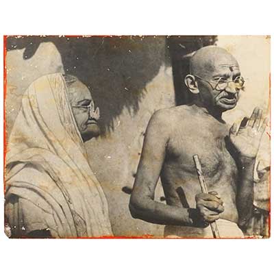 Mahatma Gandhi and Kasturba Gandhi