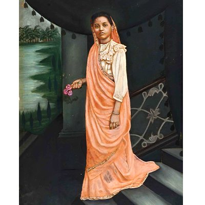 Portrait of Parsi Lady