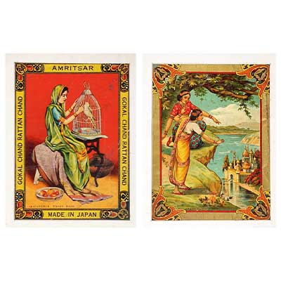 Two Textile Labels