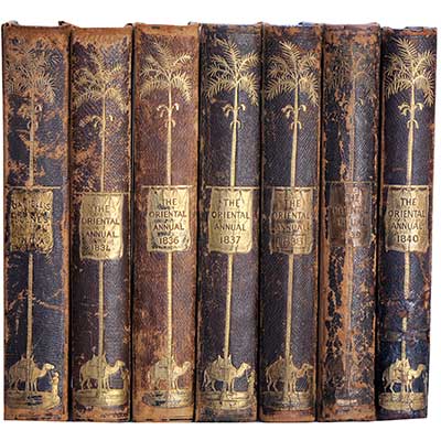 The Oriental Annual 1834-1840 (Seven Volume Set)