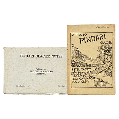 A Set of Two Books (i) A Trek to Pindari Glacier (ii) Pindari Glacier Notes