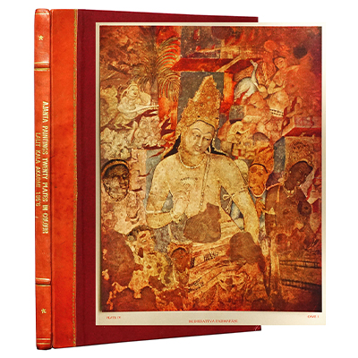 AJANTA PAINTINGS TWENTY PLATES IN COLOUR