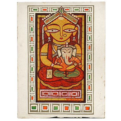 EXHIBITION OF JAMINI ROY'S PAINTINGS