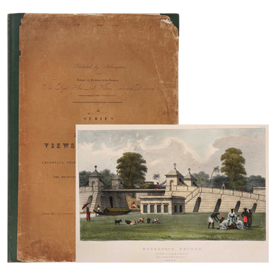 A SERIES OF TWENTY-EIGHT PANORAMIC VIEWS OF CALCUTTA 