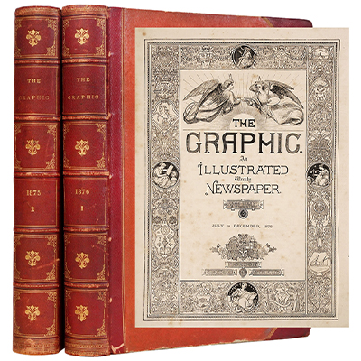 THE GRAPHIC: AN ILLUSTRATED WEEKLY NEWS PAPER (YEAR 1875 & 1876)