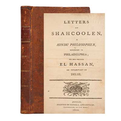 LETTERS OF SHAHCOOLEN
