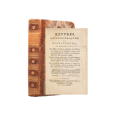 LETTRES PHILOSOPHIQUES ET HISTORIQUES