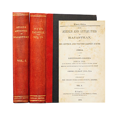 ANNALS AND ANTIQUITIES OF RAJASTHAN OR THE CENTRAL AND WESTERN RAJPOOT STATES OF INDIA
