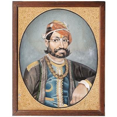 MAHARAJA SAWAI RAM SINGH II OF JAIPUR