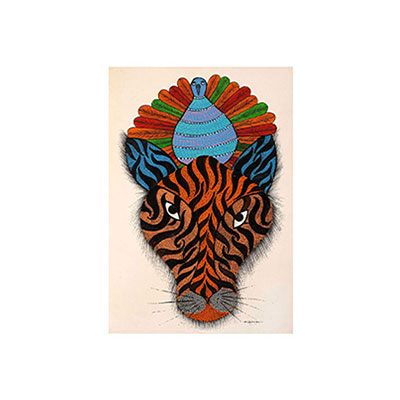 UNTITLED (GOND PAINTING)