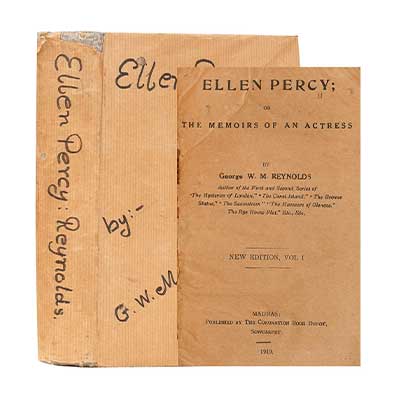 ELLEN PERCY; OR THE MEMOIRS OF AN ACTRESS