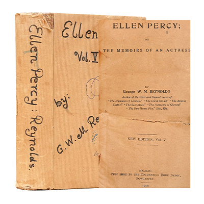 ELLEN PERCY; OR THE MEMOIRS OF AN ACTRESS