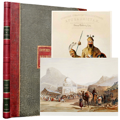 SCENERY, INHABITANTS & COSTUMES OF AFGHAUNISTAN