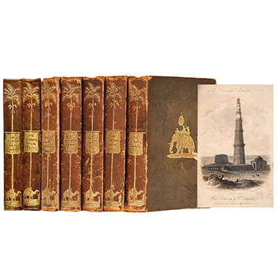 THE ORIENTAL ANNUAL 1834-1840 (Seven Volume Set)