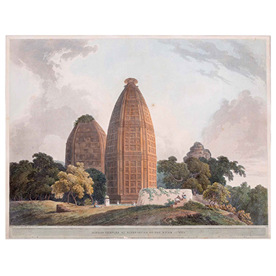 Hindoo Temples at Bindrabund on the River Jumna