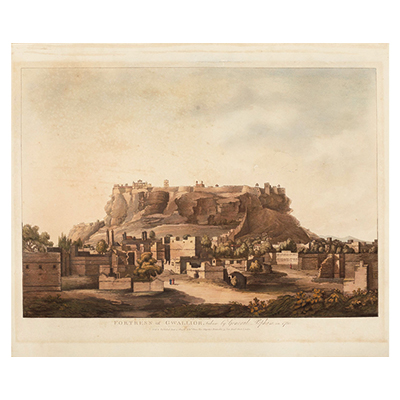 Fortress of Gwalior, taken by General Popham in 1780