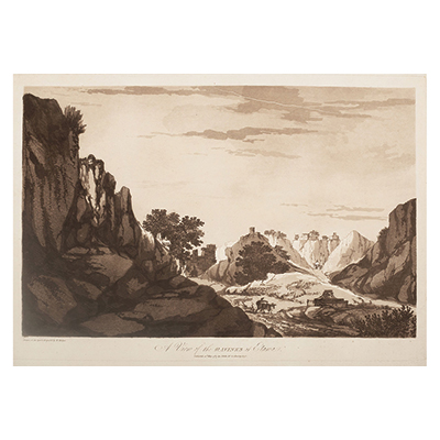 A View of the Ravines at Etawa