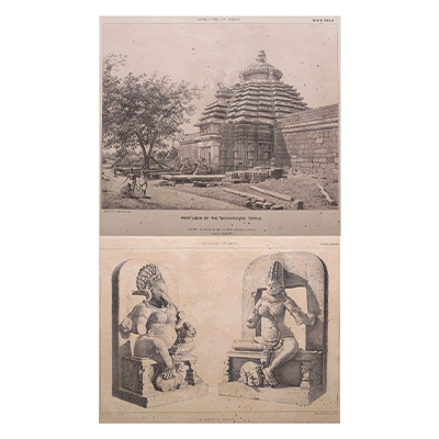 Propyleaum of Bhuvanesvara Temple & The Mtris of Tajapur